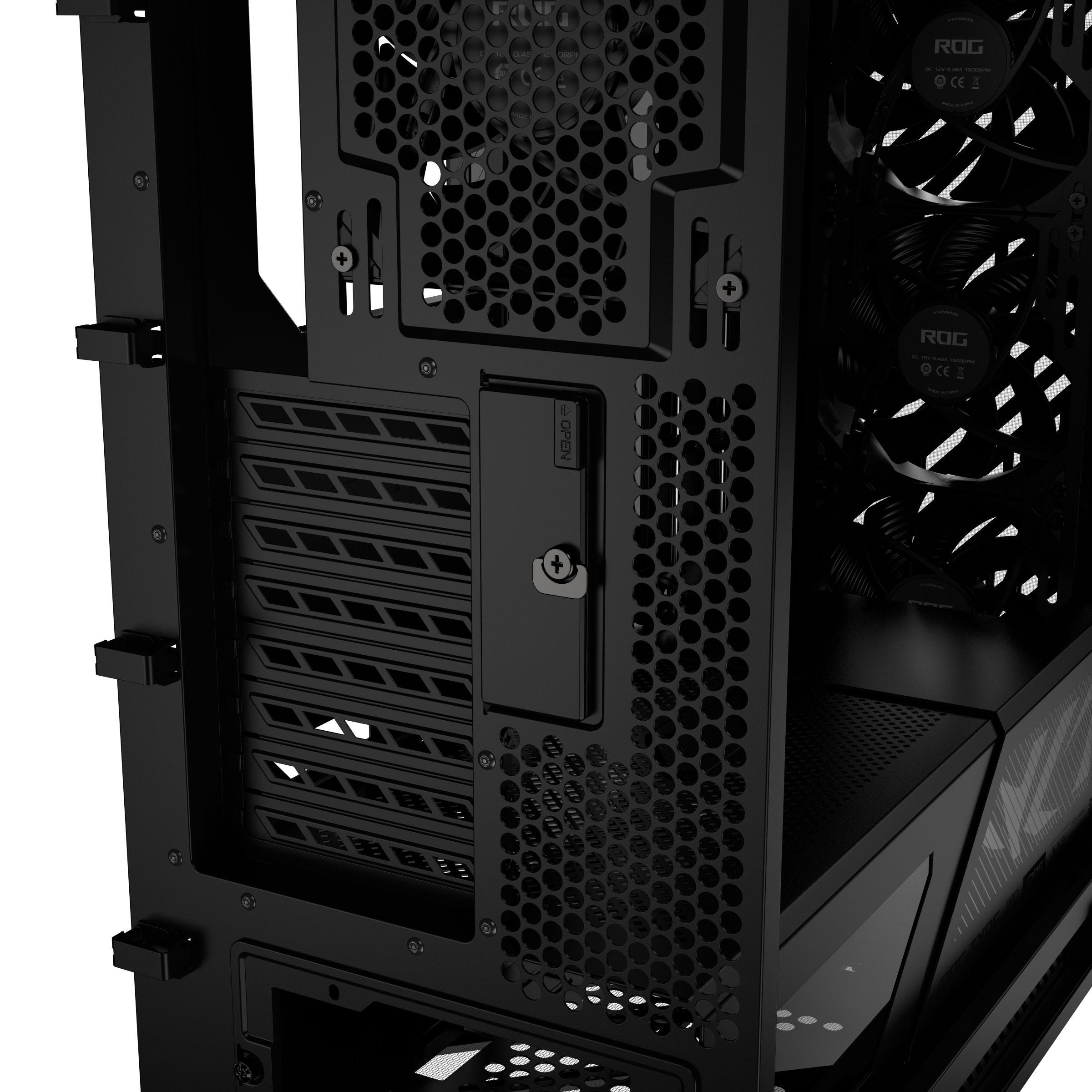 Caixa PC ASUS ROG Strix Helios II GX601S (ATX, EATX, micro ATX, Mini-ITX - Midi Tower - Alumínio, Vidro temperado - Preto), miniatura 16