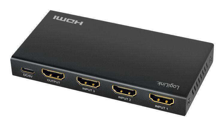 Comutador HDMI LOGILINK HD0062 (Preto), miniatura 2