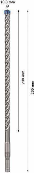 Broca para Martelo Perfurador BOSCH EXPERT SDS plus-7X 2608900099 (Carboneto)