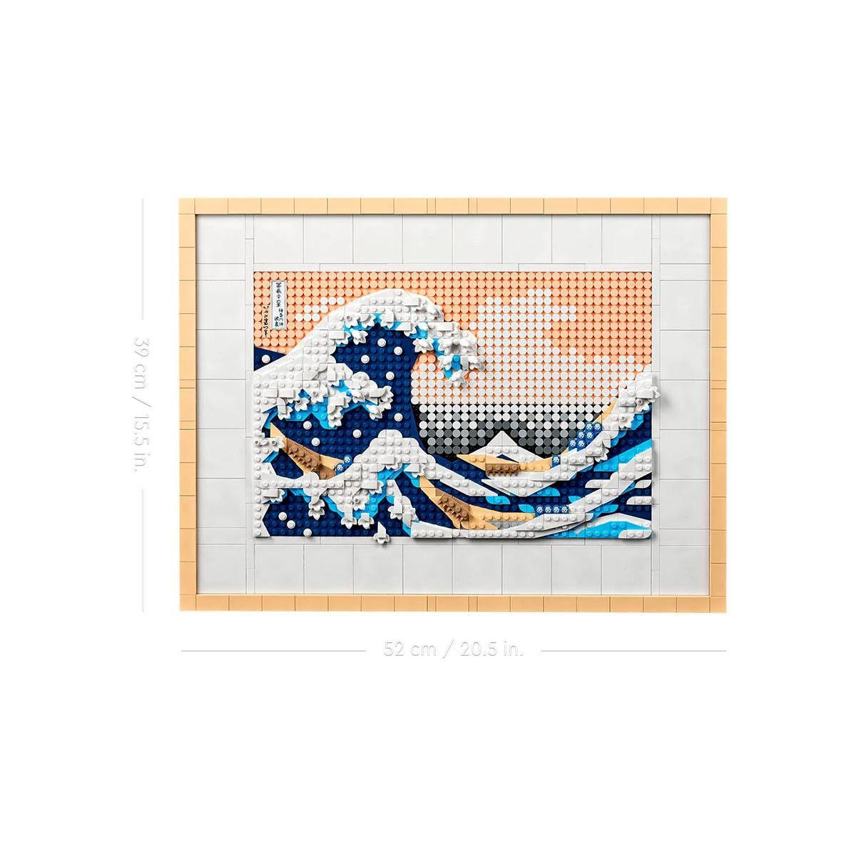 LEGO 31208 Art Hokusai - A Grande Onda (18+ anos - 1810 peças), miniatura 4