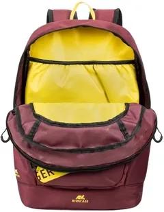 Mochila para Portátil RIVACASE 5421 (14 L - Até 13,3 polegadas - Vermelho Borgonha), miniatura 4