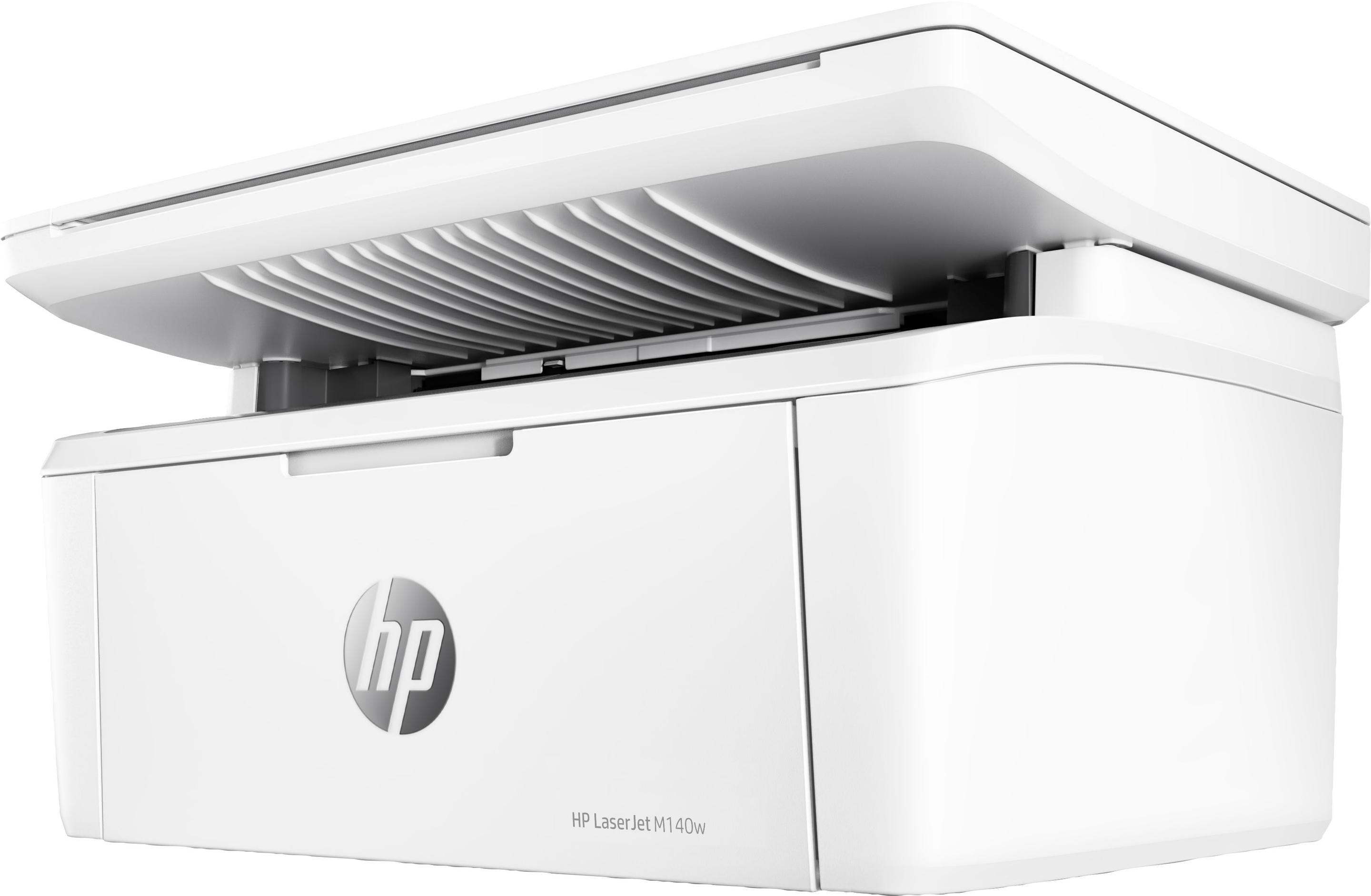 Impressora Multifunções Laser HP LaserJet M140w (A4 - Impressão a preto e branco - 150 folhas - Branco), miniatura 3