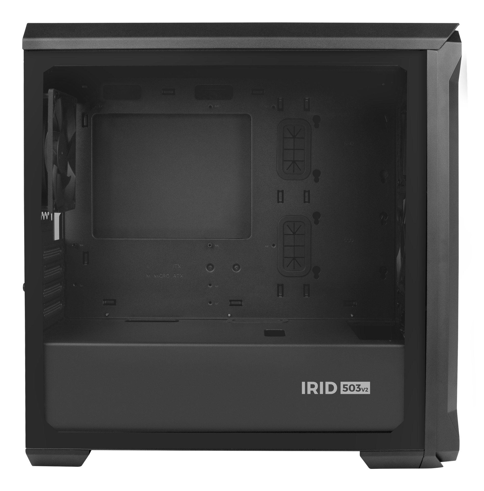 Caixa de Computador Micro Torre GENESIS Irid 503 (Micro ATX, Mini-ITX - Micro Torre - 16,3 cm - Preto) — miniatura 5