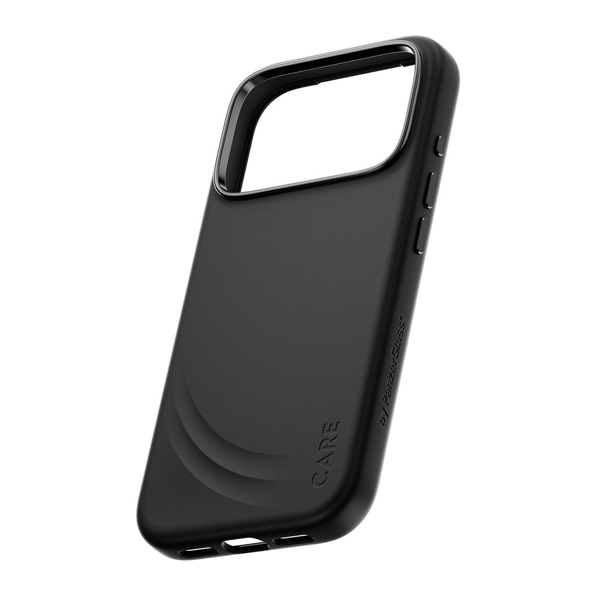 Capa para Telemóvel PANZERGLASS CARE Flow Case MagSafe para iPhone 17 Pro/18 Pro (Silicone - Preto)