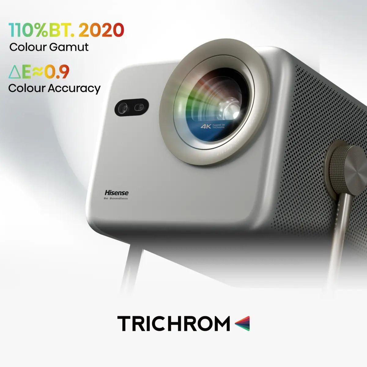 Projetor Laser HISENSE M2PRO (DLP - UHD 4K - 1300 lúmenes - até 200" - Cinzento Titanium) — miniatura 5