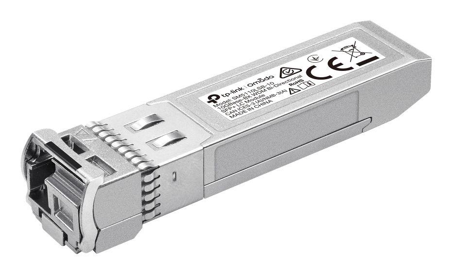 Módulo Transceptor de Fibra Ótica TP-LINK SM5110LSB-10 (1 unidade - 10312 Mbit/s - Prateado)