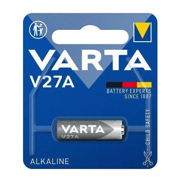 Pilha Alcalina VARTA V27A (Azul e Branco)