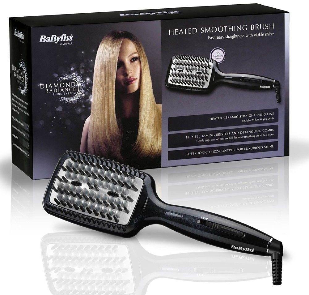 Escova Alisadora BABYLISS HSB101E (Cerâmica - Preto), miniatura 4
