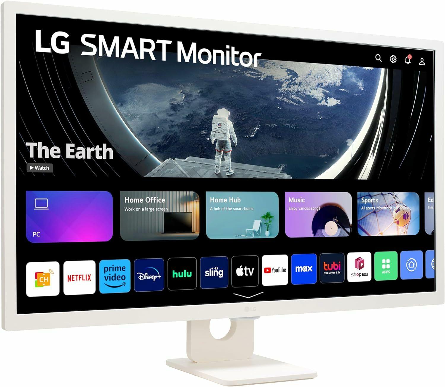 Monitor LG 32SR50F-W (31,5" - IPS - 60 Hz - Branco) — miniatura 3
