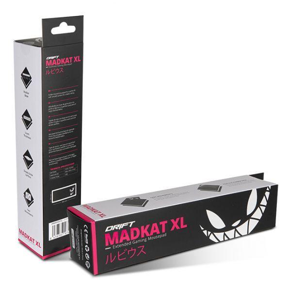 Tapete de Rato Gaming DRIFT MadKat XL Edição Especial El Rubius (Tecido - 3 mm - Rosa), miniatura 4