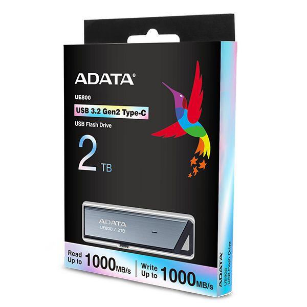 Pen USB ADATA ELITE UE800 (USB Type-C - 3.2 Gen 2 - Deslizante - Prateado), miniatura 5