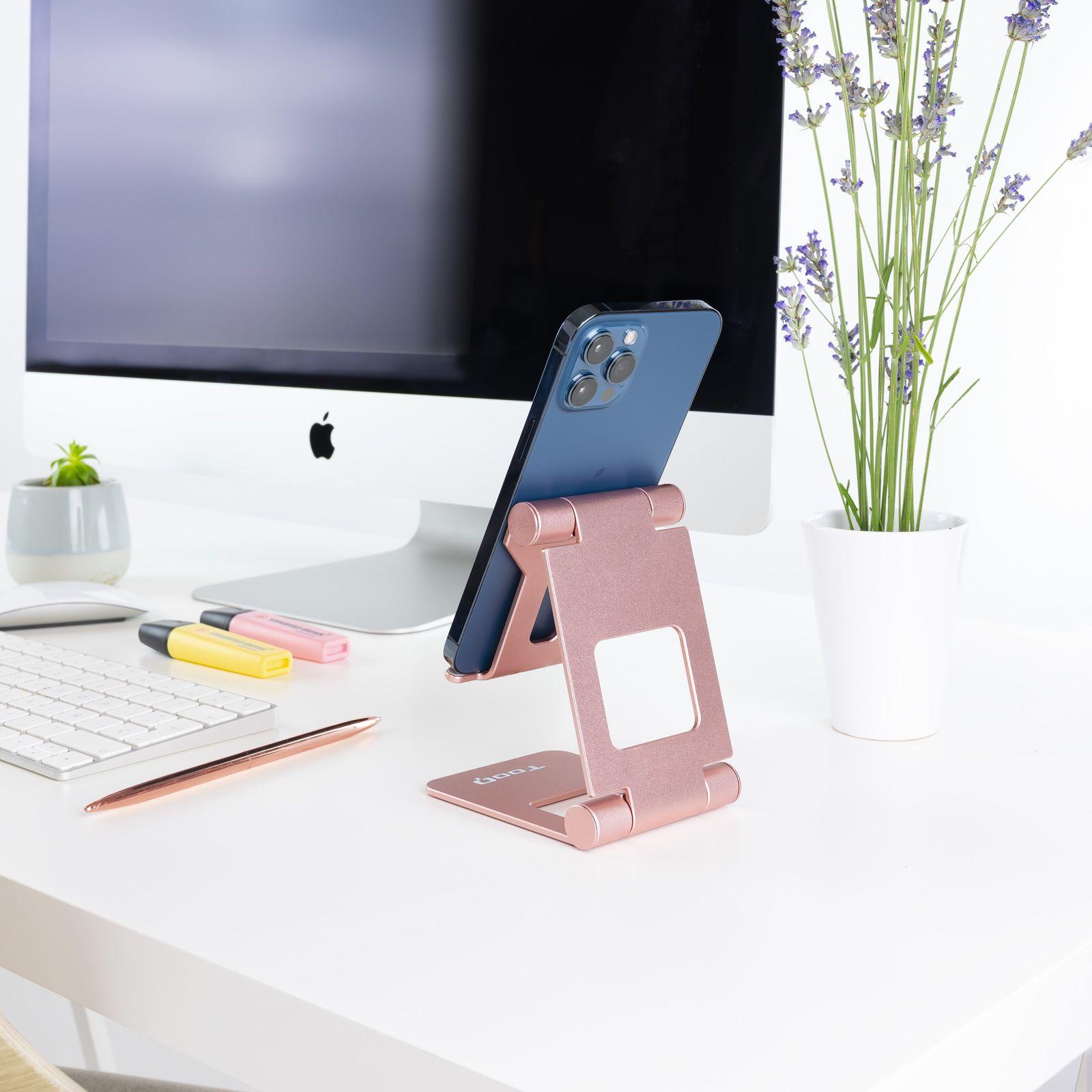 Suporte de Mesa TOOQ PH-KEOPS-OCASO (10" - Rosa Dourado), miniatura 9