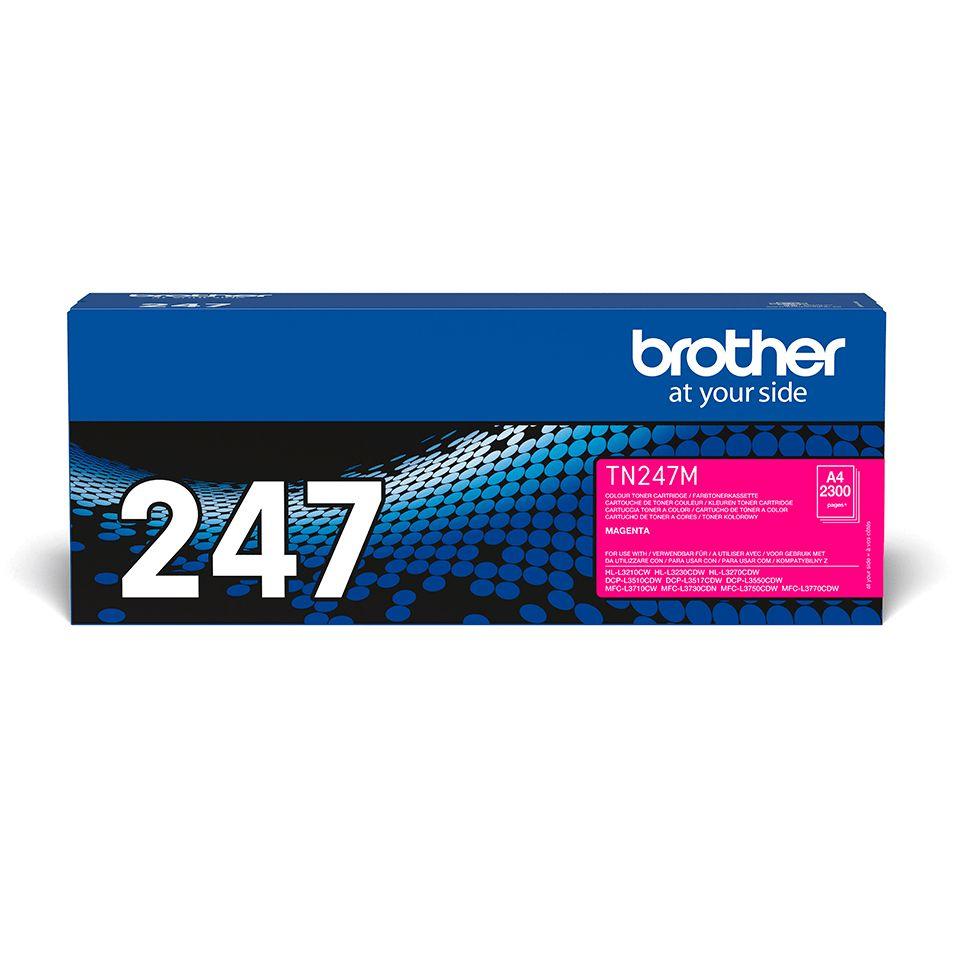 Toner BROTHER TN-247M (2300 páginas - Magenta)