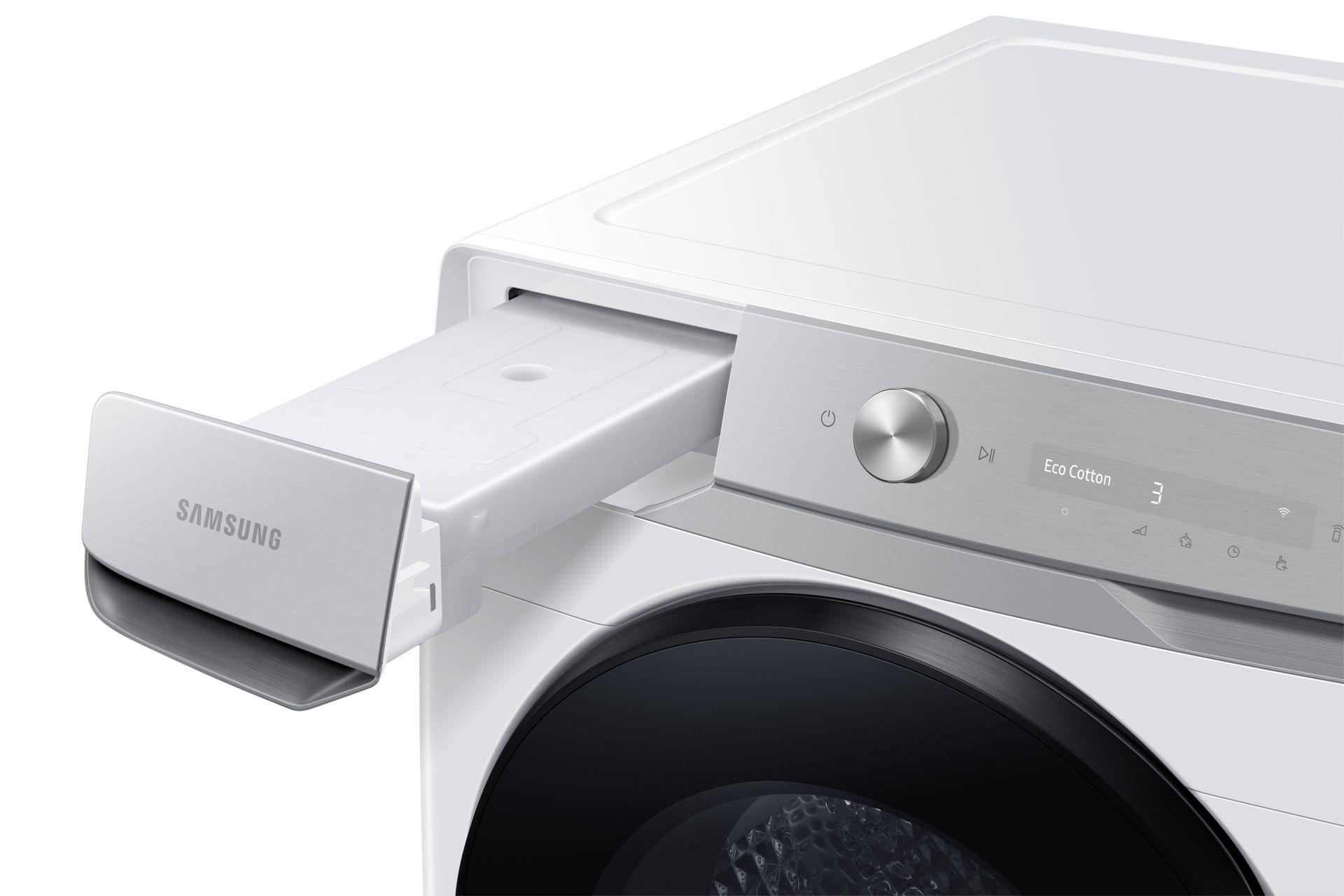Máquina de Secar Roupa Independente SAMSUNG DV16DG8600BWU3 (16 kg - Bomba de calor - Esquerdo - Branco) — miniatura 10