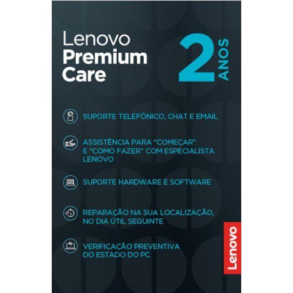 Extensão de Garantia LENOVO Premium Care (2 anos - Suporte avançado)