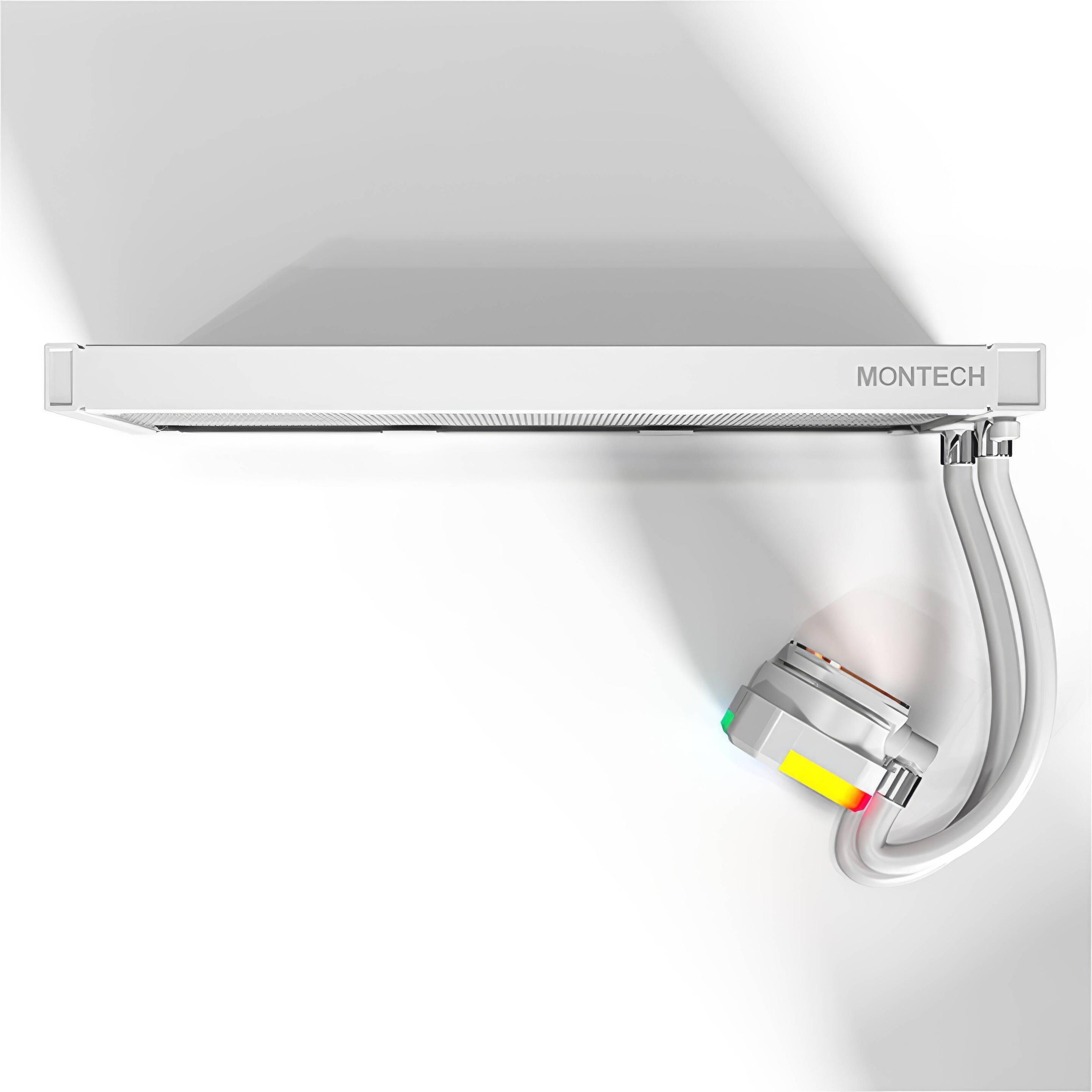 Refrigeração Líquida CPU MONTECH HyperFlow ARGB 360 (120 mm - 3 ventoinhas - 2200 RPM - Branco) — miniatura 4