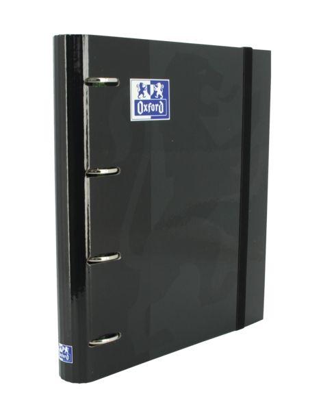 Dossier de Argolas OXFORD Europeanbinder Classic A4+ (Preto)