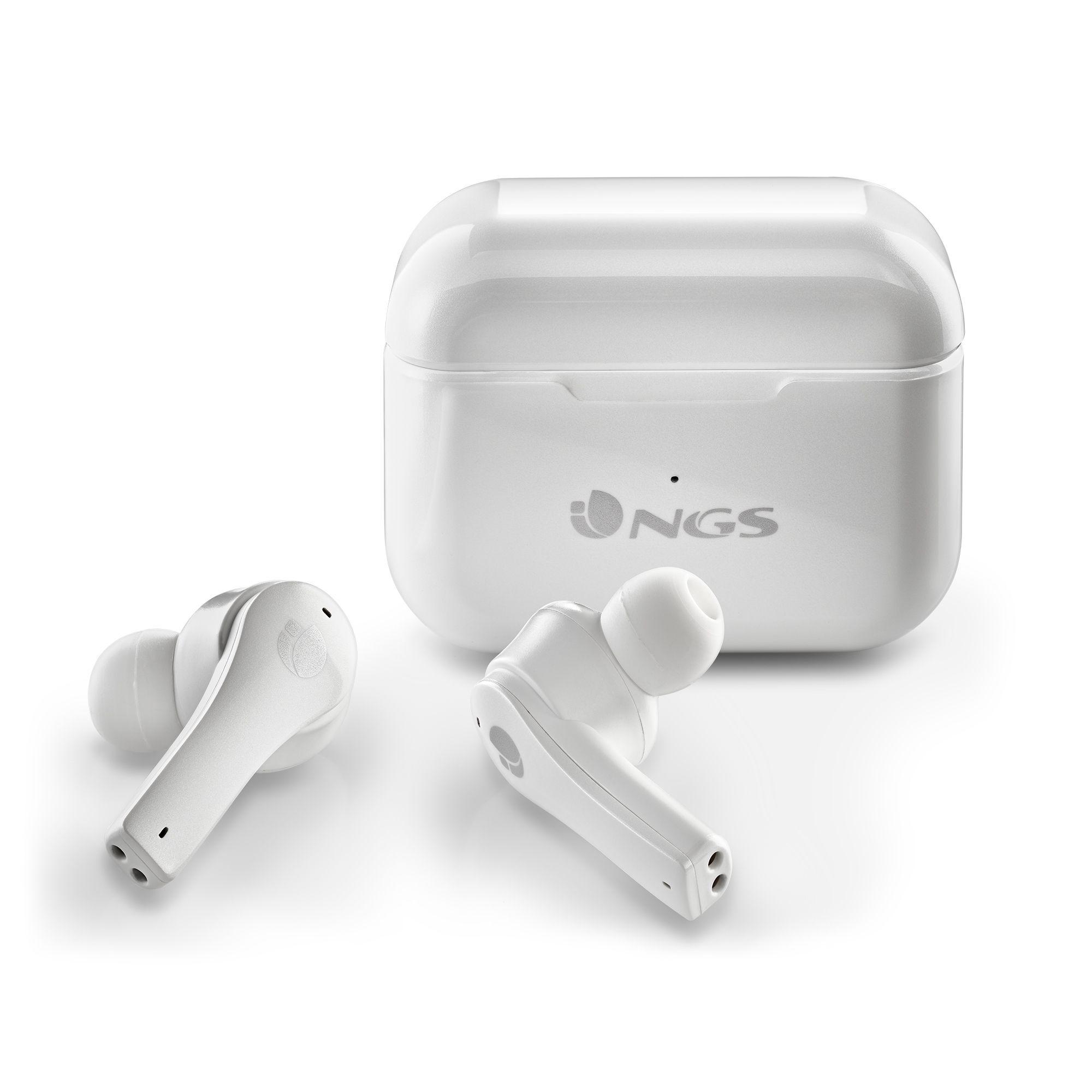 Auscultadores NGS ARTICA BLOOM (Binaural - Sem fios - Intra-aural - Branco), miniatura 2