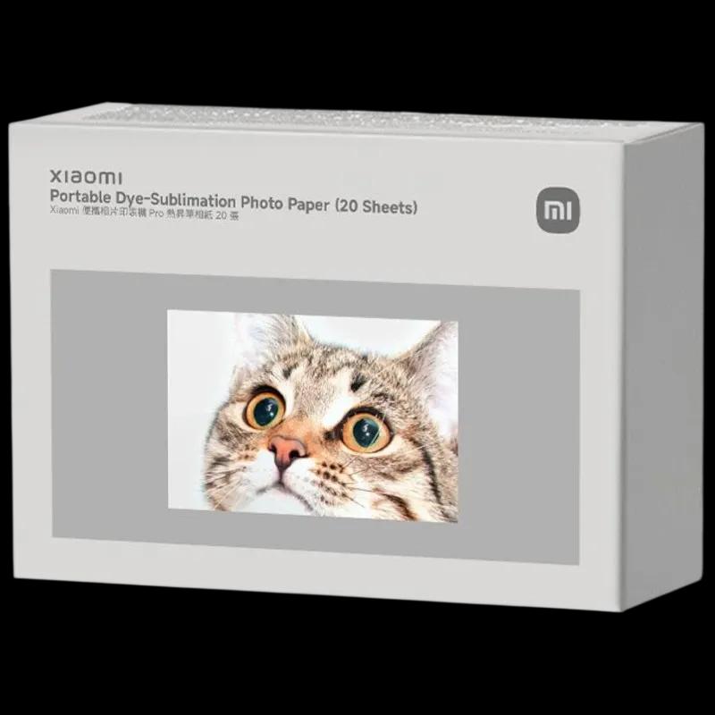 Papel Fotográfico XIAOMI Portable Dye-Sublimation BHR082NGL (Xiaomi Portable Photo Printer - Cinzento)