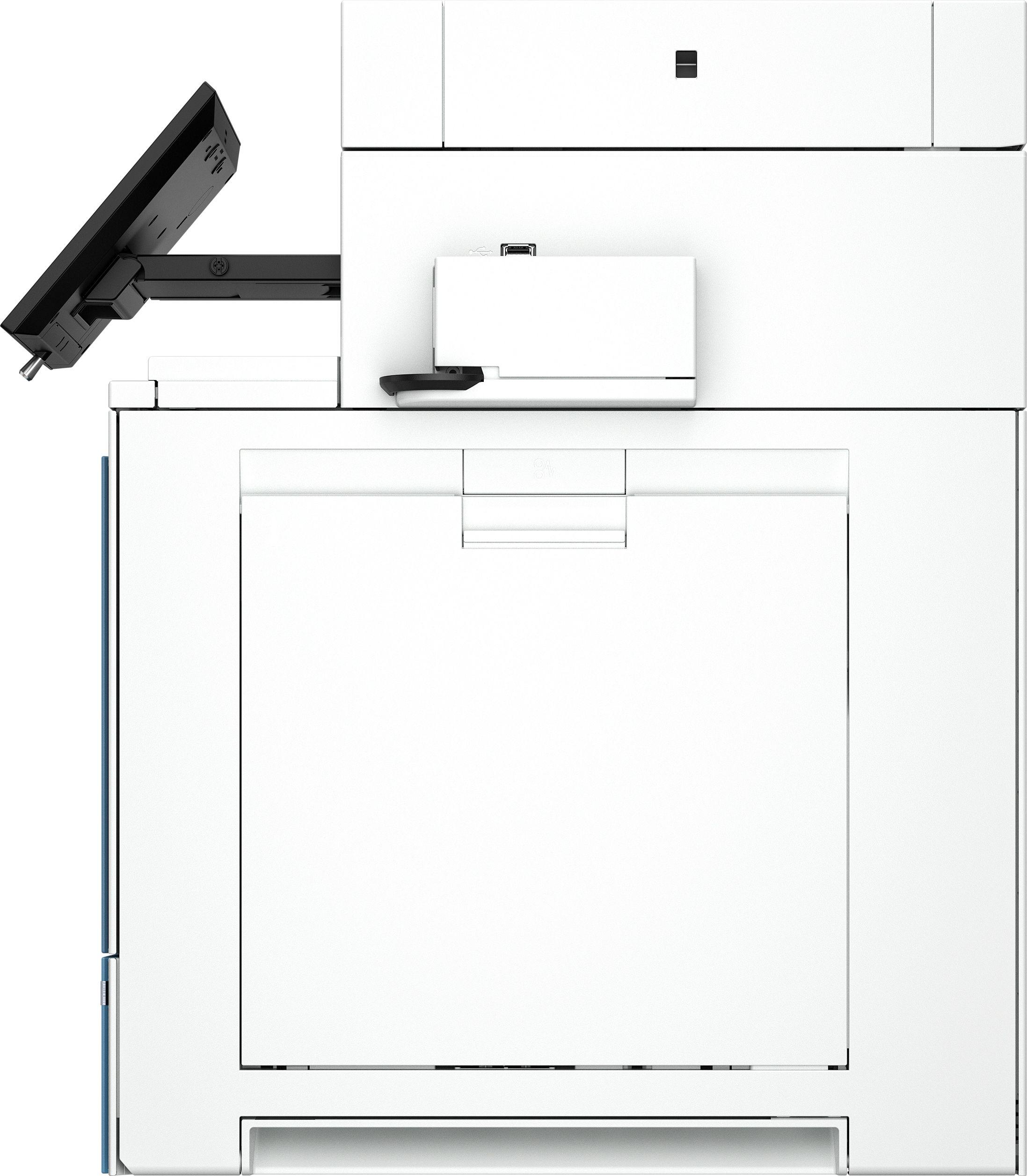 Impressora Multifunções Laser a Cores HP Color LaserJet Enterprise Flow 5800zf (A4 - Impressão a cores - 650 folhas - Branco), miniatura 5