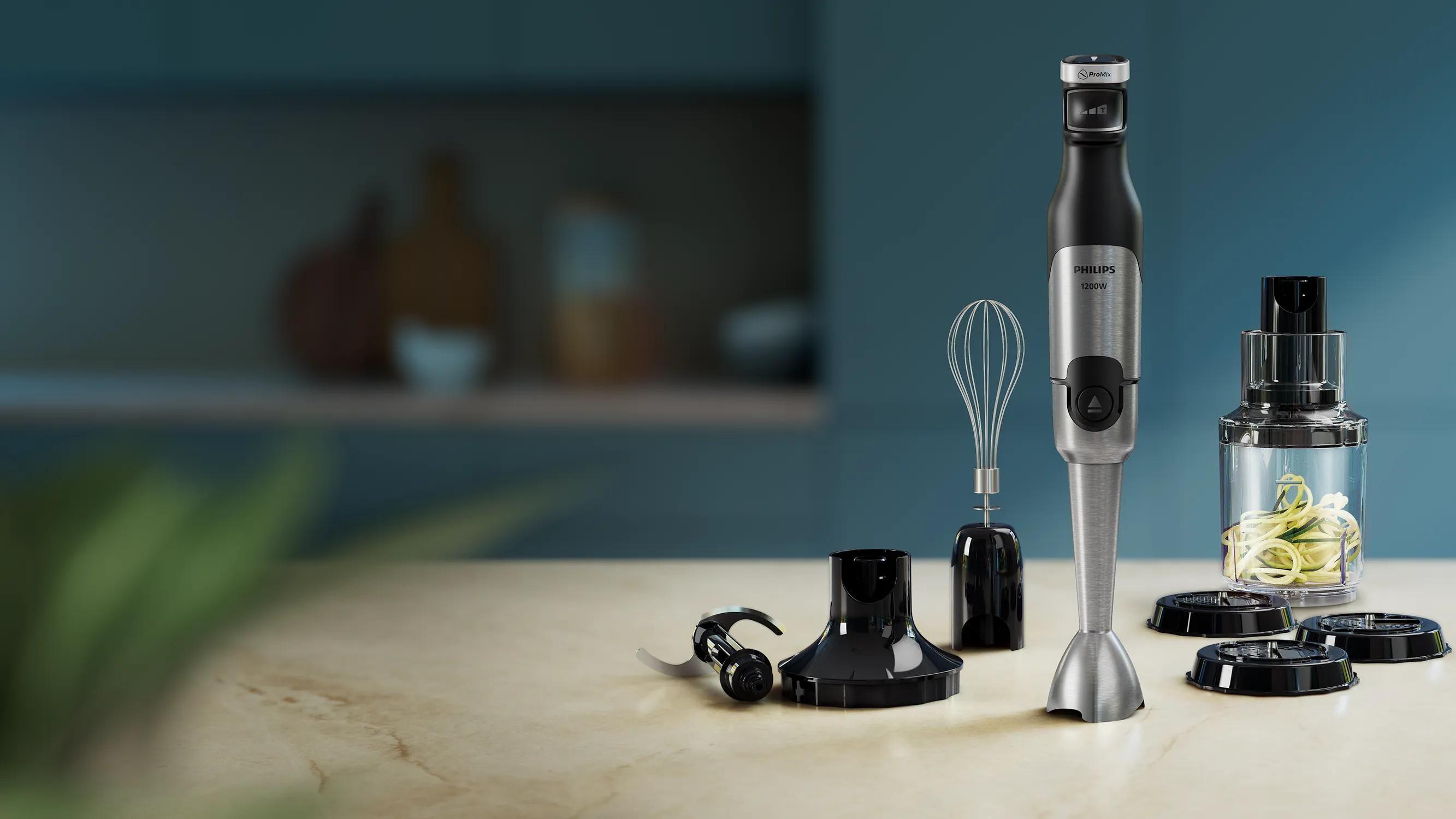Varinha Mágica PHILIPS HR2684/00 (1200 W - Altura 40,9 cm - Aço inoxidável e Preto), miniatura 9