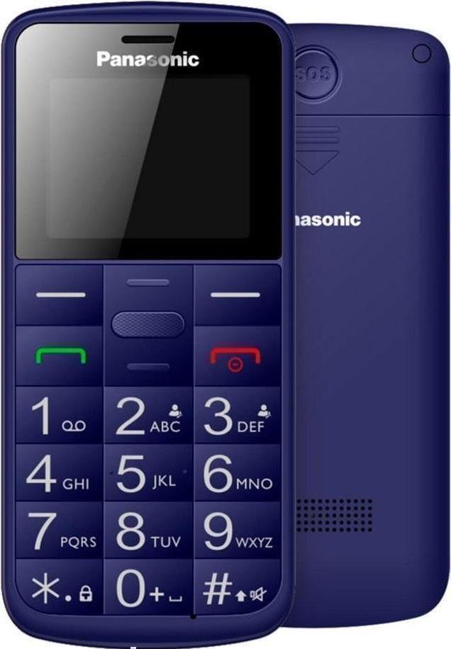 Telemóvel Sénior PANASONIC KX-TU110EXC (Dual SIM - 1,77" - Azul)