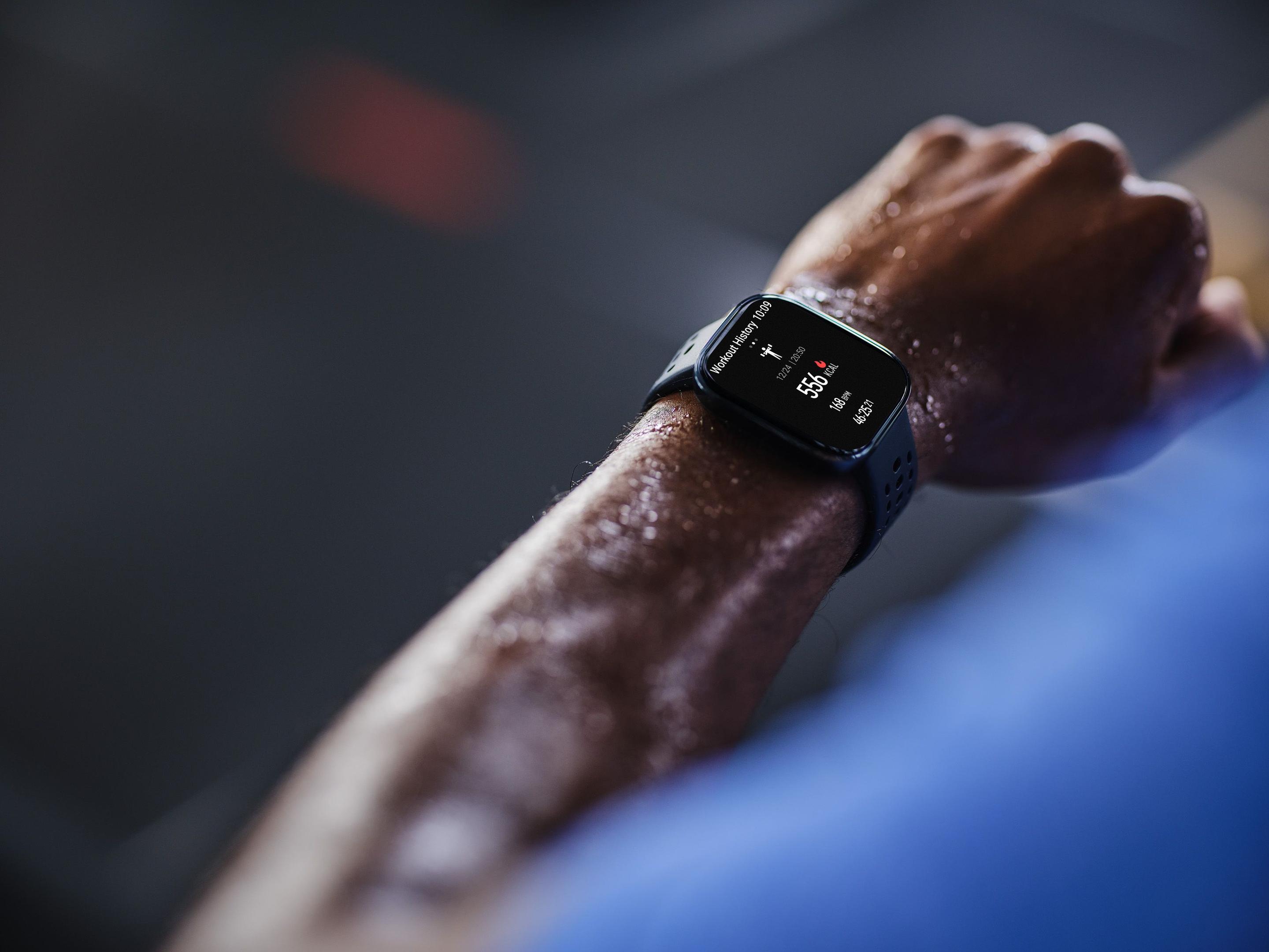 Smartwatch AMAZFIT Bip 6 (Quadrada - Amazfit OS - OLED - Preto) — miniatura 5