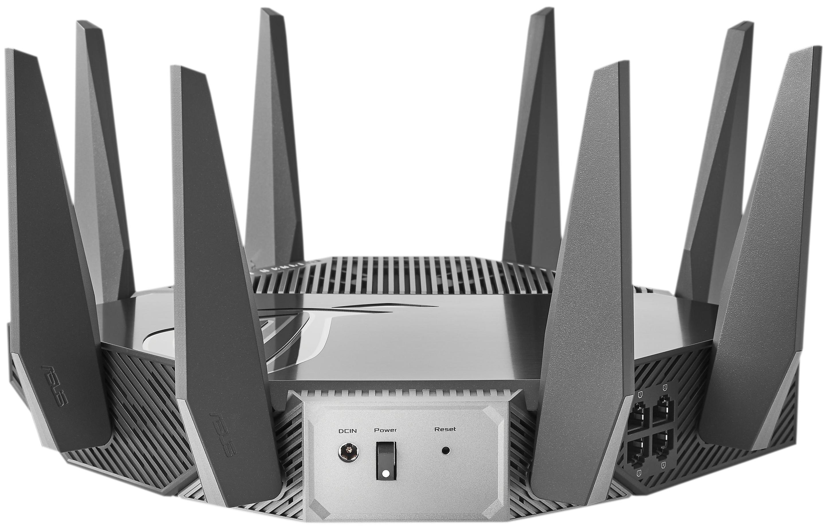 Router ASUS GT-AXE11000 (Wi-Fi 6 - 4804 Mbit/s - Tri-band - Preto), miniatura 4