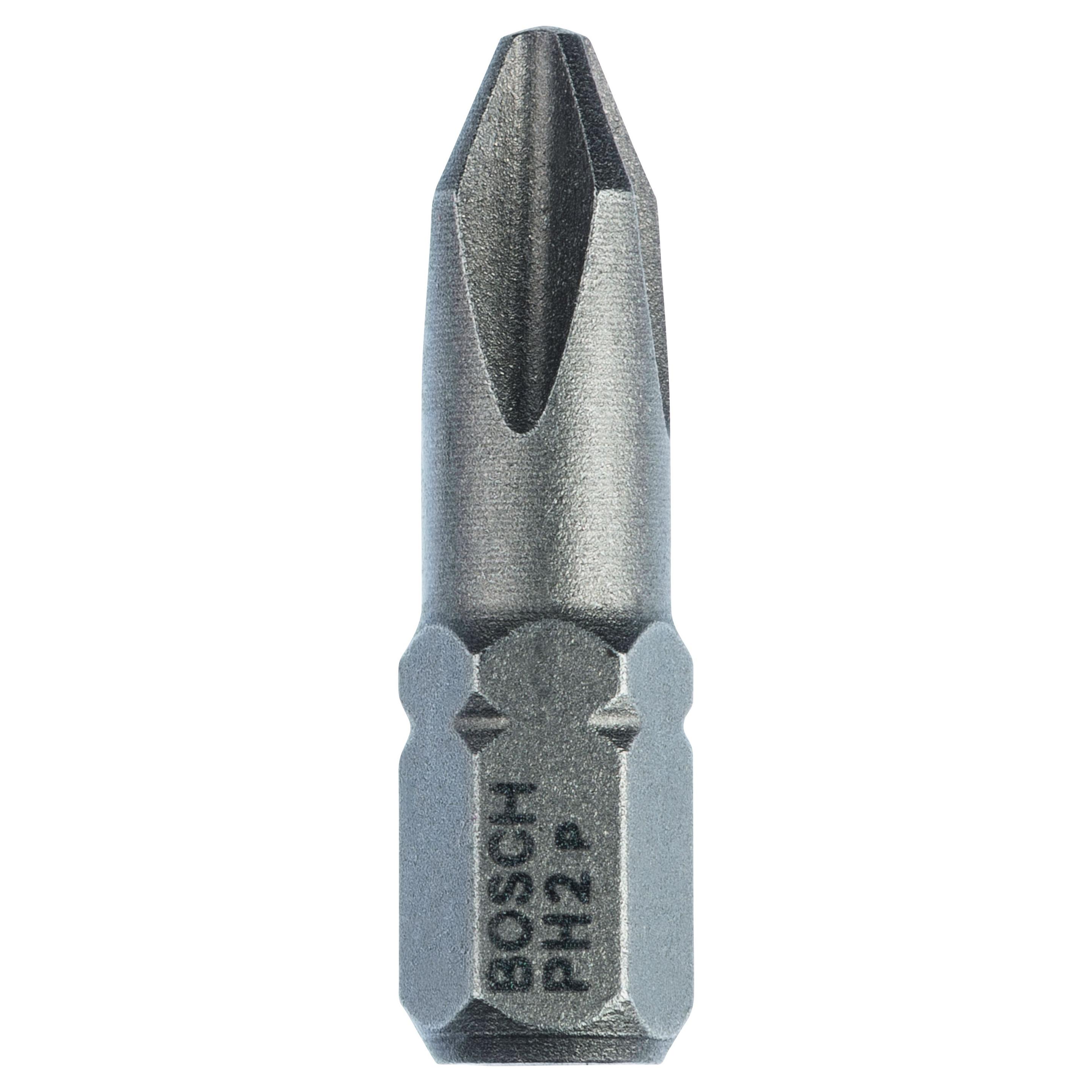 Ponta de Aparafusar BOSCH 2607001512 (PH2 - C6.3 - 25 mm - Conjunto de 10), miniatura 2
