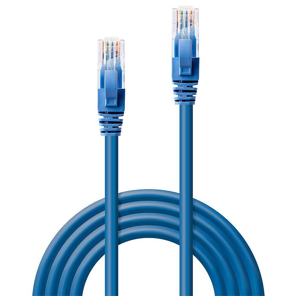 Cabo de Rede LINDY 48018 (2 m - Cat6 - RJ-45 - Azul) — miniatura 3
