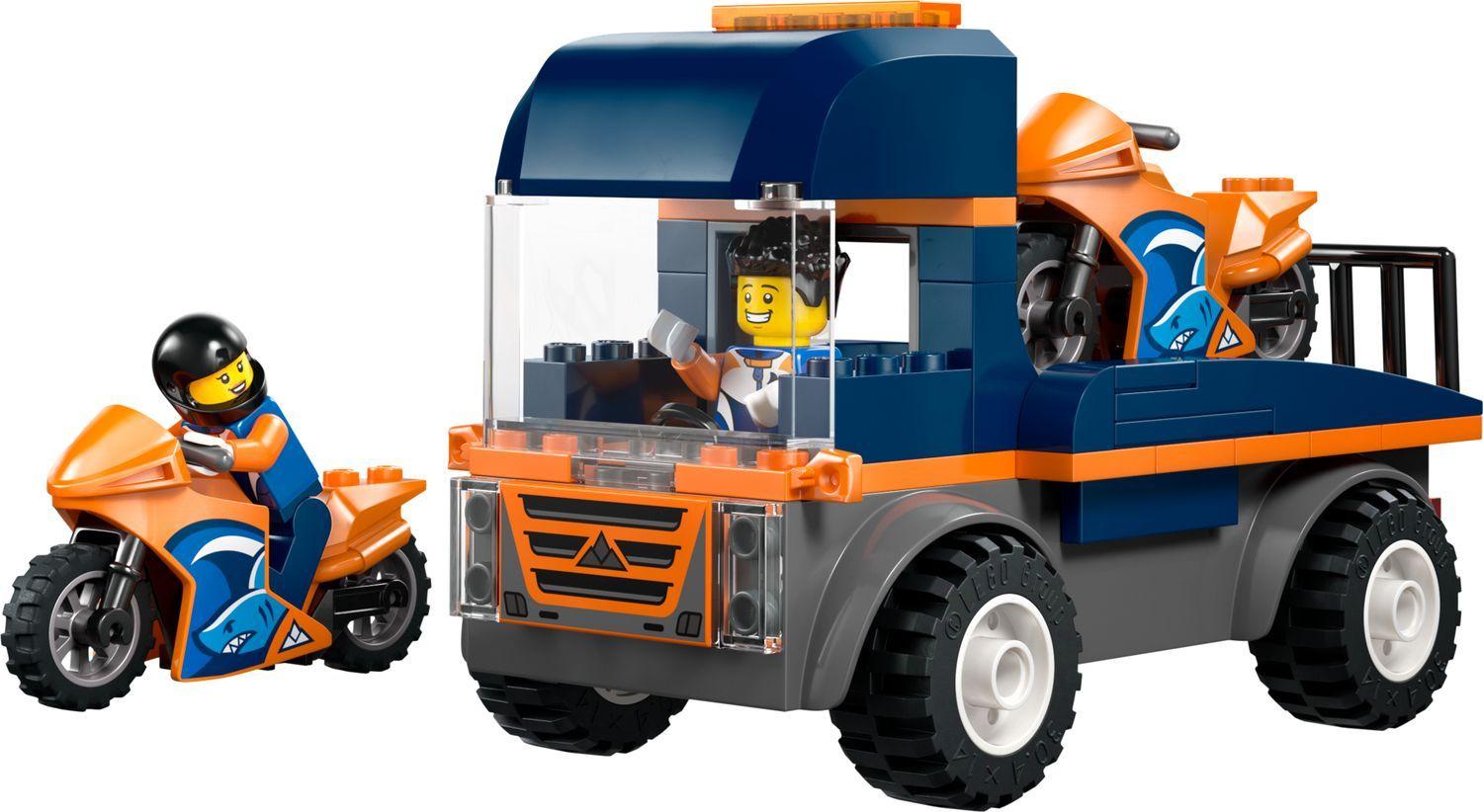 LEGO 60491 City Camião de Transporte de Motas (4+ anos - 88 peças)
