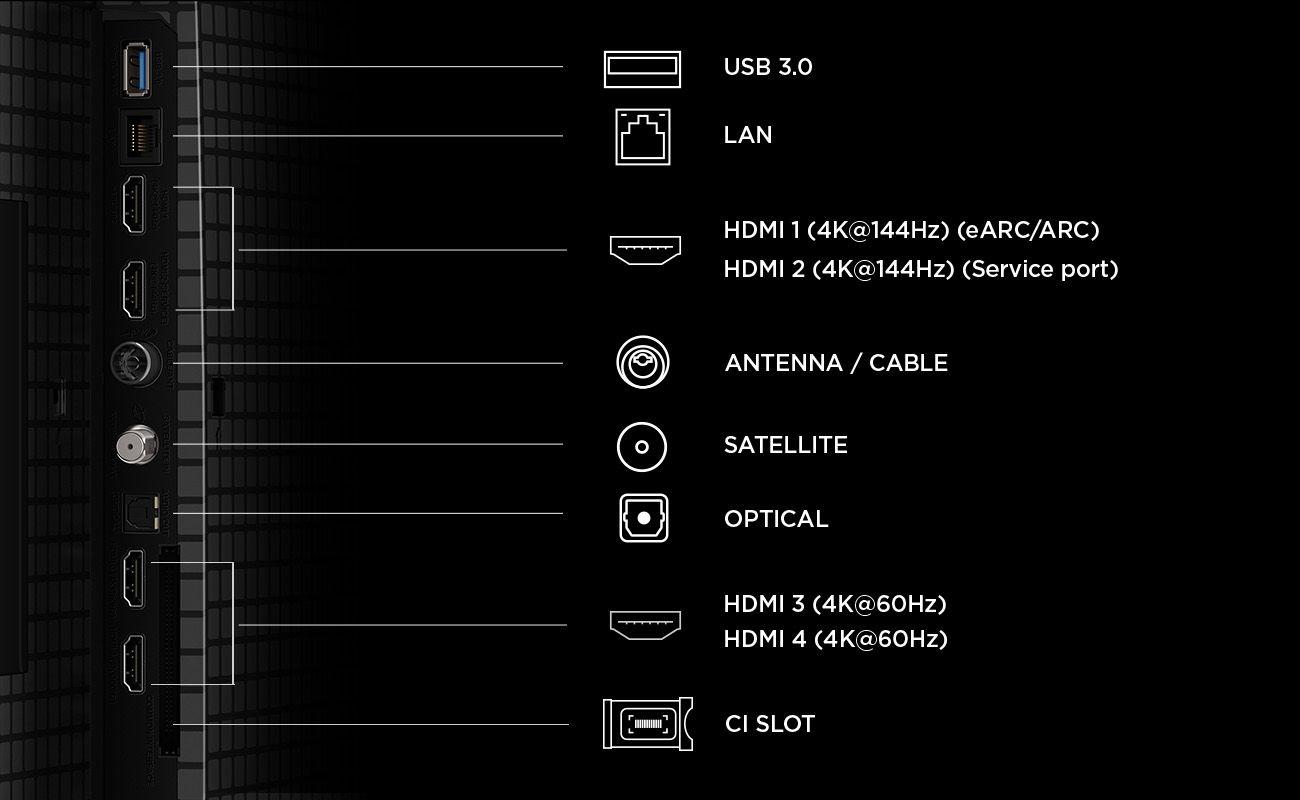 Televisão TCL TV 65P8L (65" - QD-Mini LED - 4K Ultra HD - Preto), miniatura 2
