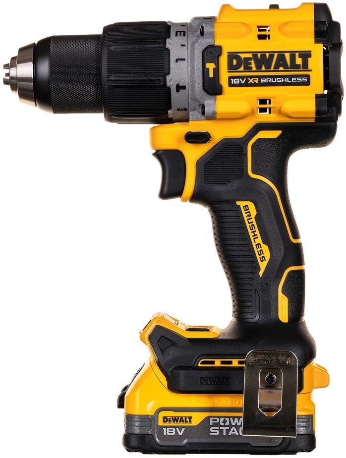 Berbequim Aparafusador com Percussão DEWALT DCD805E2T-QW (850 W - 18 V - Bateria - Amarelo/Preto), miniatura 4