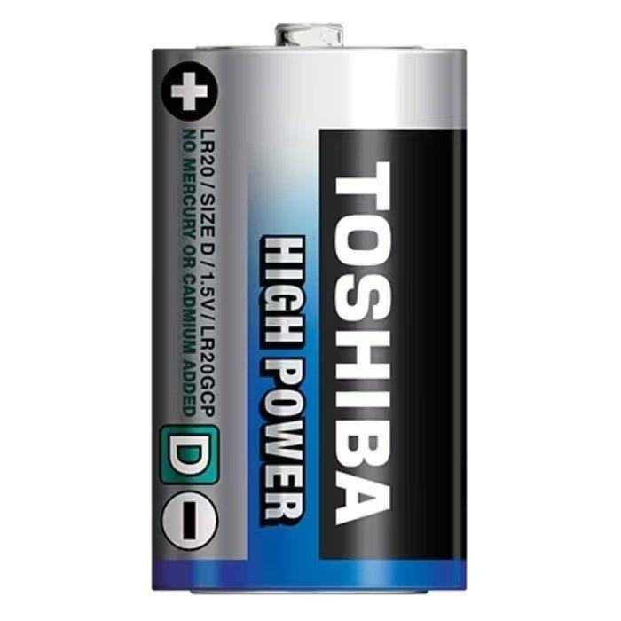 Pilhas Alcalinas TOSHIBA LR20GCP BP-2 (D LR20 - 1,5 V - Pack 2) — miniatura 2