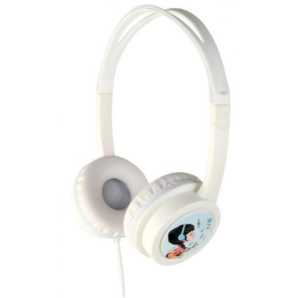 Auscultadores GEMBIRD MHP-JR-W (Binaural - Com fios - Circum-aural - Branco) — miniatura 2