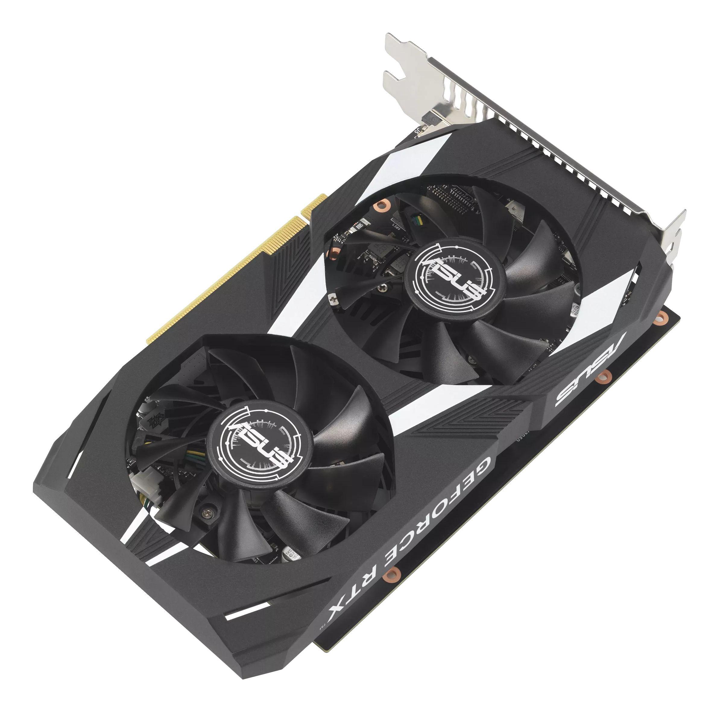 Placa Gráfica ASUS Dual GeForce RTX 3050 OC (GeForce RTX 3050 - 14 Gbit/s - 6 GB - Preto), miniatura 3