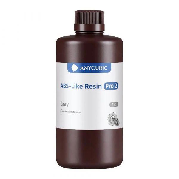 Resina para Impressão 3D ANYCUBIC ABS-like Resin Pro 2 (1 kg - 405 nm - Cinza)