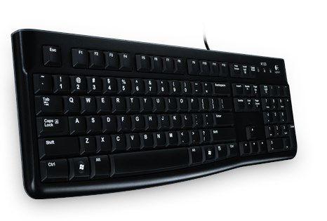 Teclado LOGITECH K120 for Business (Francês - Tamanho completo - USB - Preto) — miniatura 4