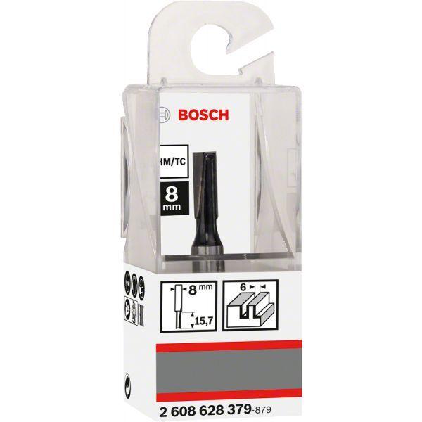 Fresa Reta BOSCH 2608628379 (Carboneto), miniatura 3