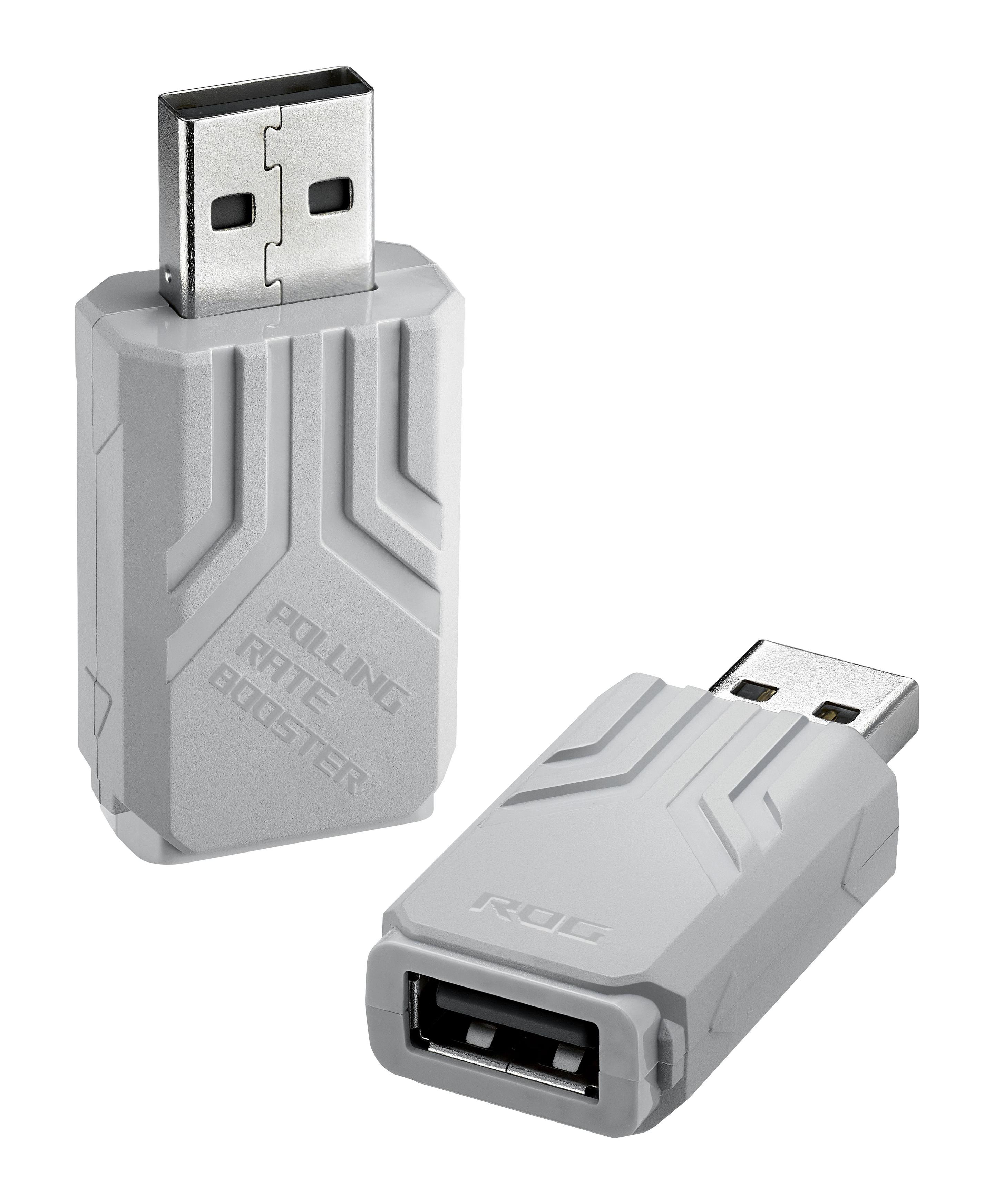 Reforço de Taxa de Sondagem ASUS ROG Polling Rate Booster (USB - Branco), miniatura 4