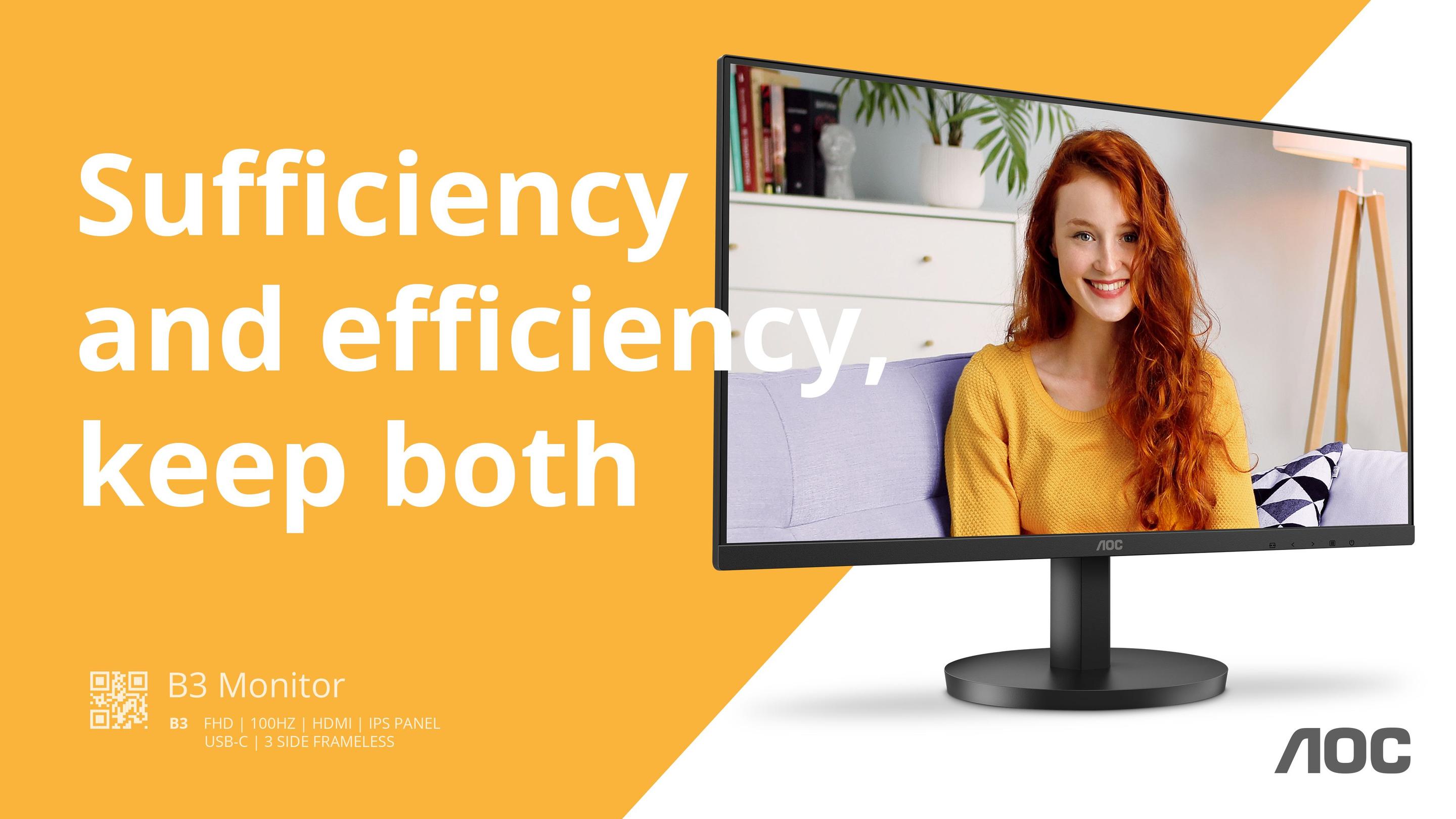 Monitor AOC U27B3M (27" - VA - 60 Hz - Preto) — miniatura 14