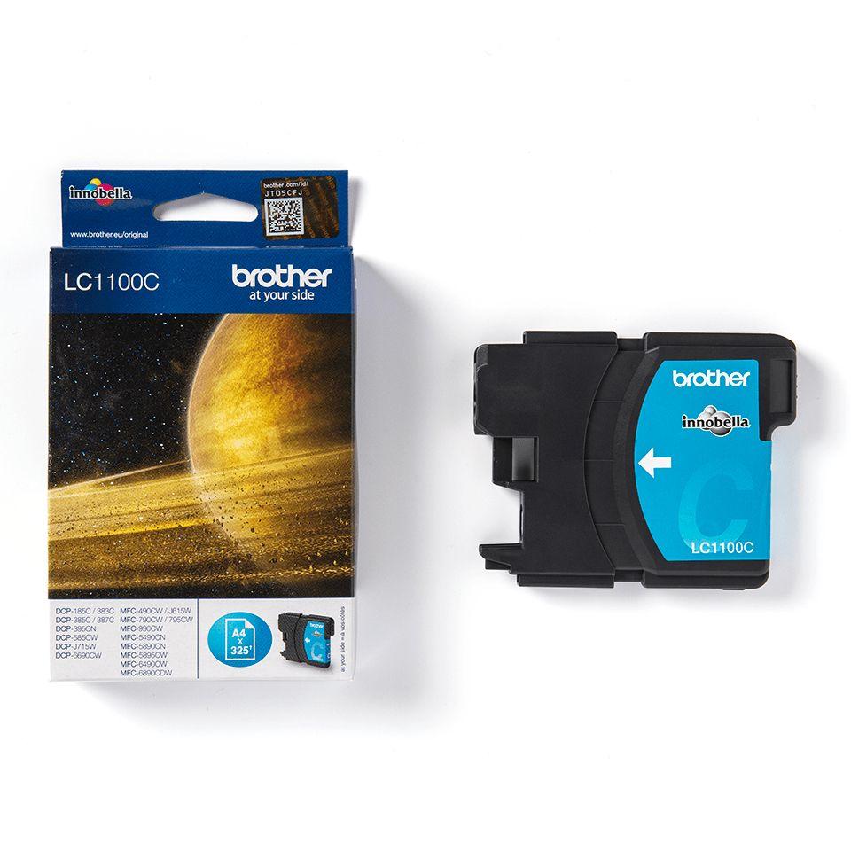 Tinteiro BROTHER LC1100C (325 páginas - Ciano) — miniatura 4