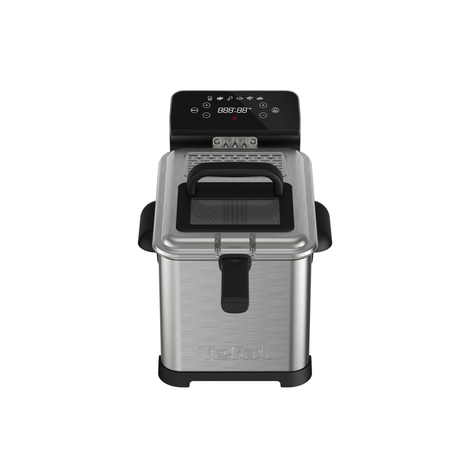 Fritadeira Independente TEFAL FR507D10 (2400 W - 190 °C - 130 °C - Inox), miniatura 2
