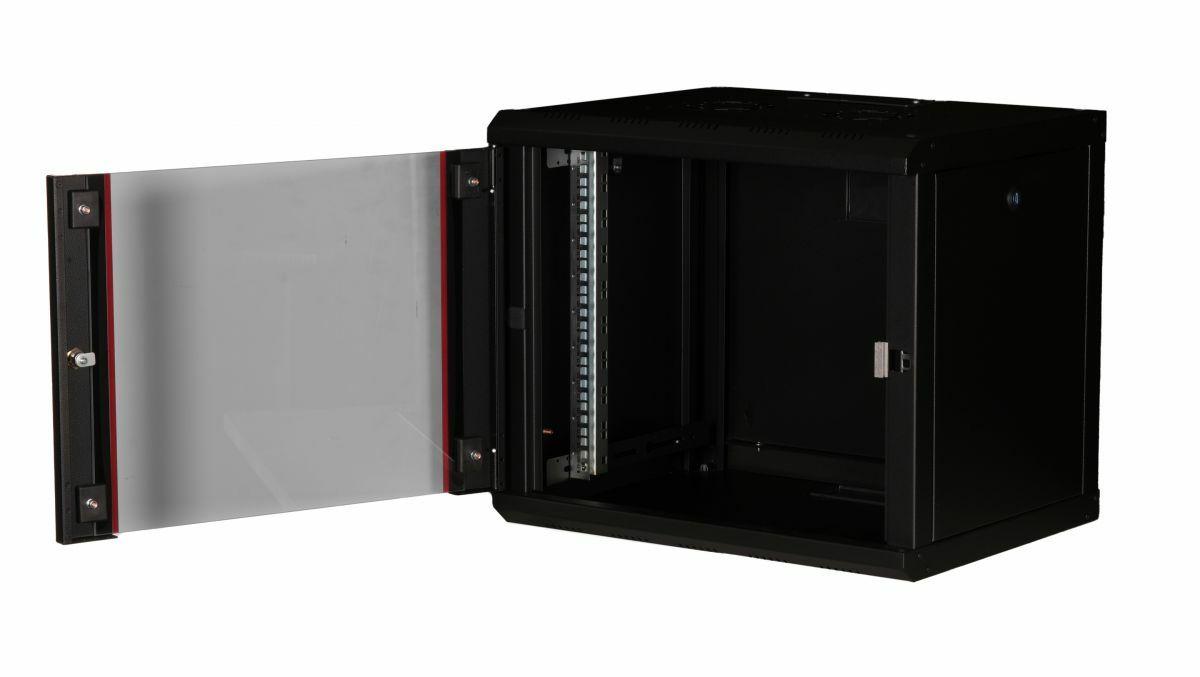 Armário Rack de Parede EQUIP EPM-09-6045-B-CBAA (19" - 9U - 600 x 450 mm - Preto) — miniatura 2
