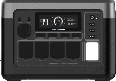 Estação de Energia Portátil BLAUPUNKT JuiceBox 1000 (1800 W - LiPo)