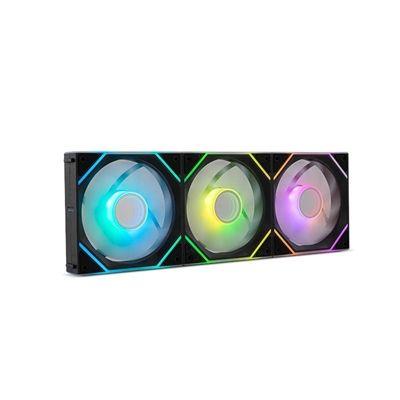 Kit de Ventoinhas NOX Hummer Pro Link ARGB (ARGB multicolor - Preto)
