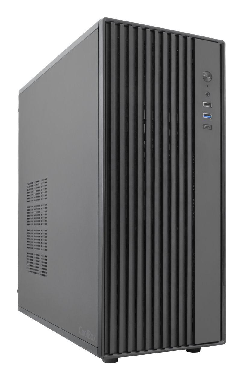 Caixa ATX COOLBOX A850 Semitorre (ATX, Micro ATX, Mini-ITX - Semitorre - SPCC - Preto) — miniatura 2