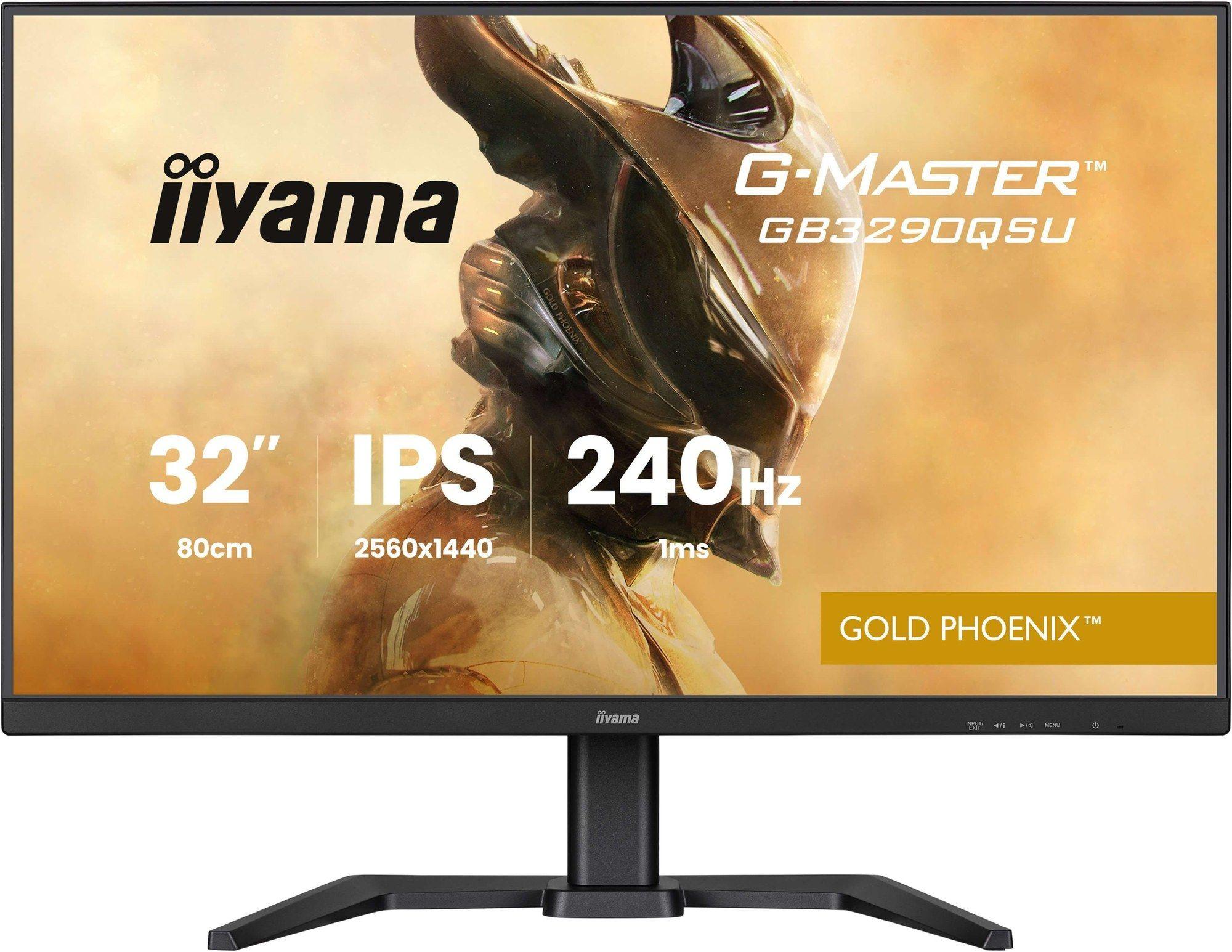 Monitor IIYAMA G-MASTER GB3290QSU-B1 (31,5" - QHD - 240 Hz - Preto) — miniatura 4