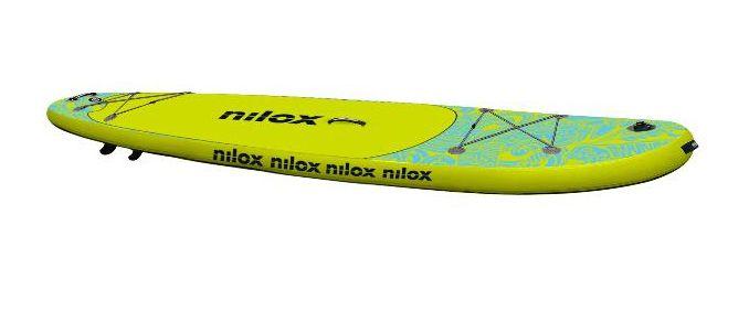 Prancha Insuflável de Stand Up Paddle NILOX Wai NXWTRSUP (Policloreto de vinil - Verde/Amarelo)