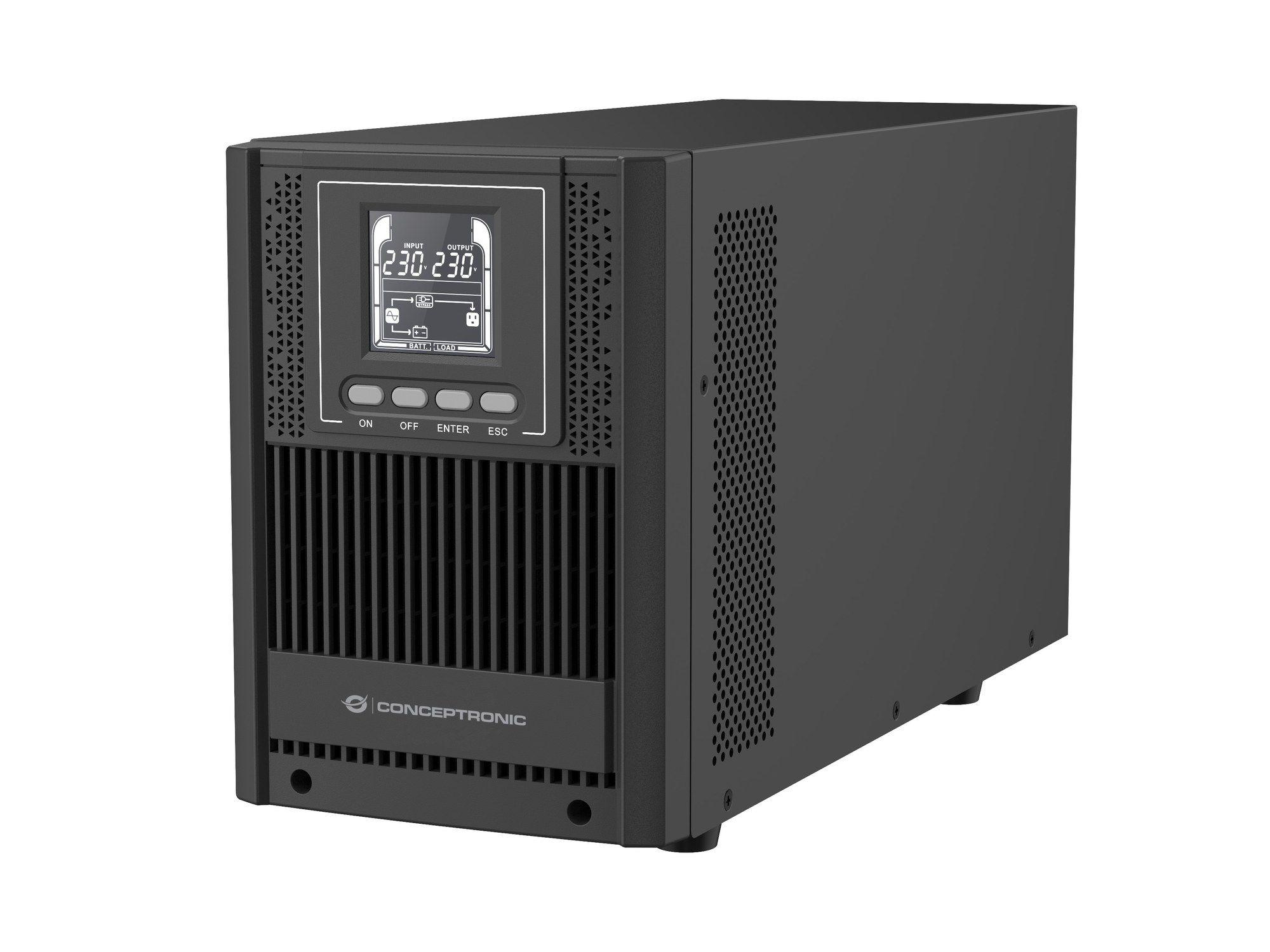 UPS Online CONCEPTRONIC ZEUS52ES2K (1 porta USB 2.0 Tipo B - Tipo F - Preto)